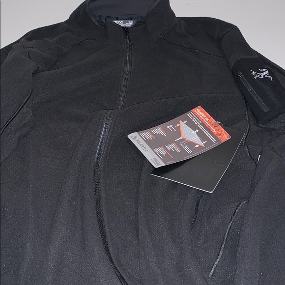 Arc'teryx Delta LT Jacket Men's (Black) - Picture 4 of 9